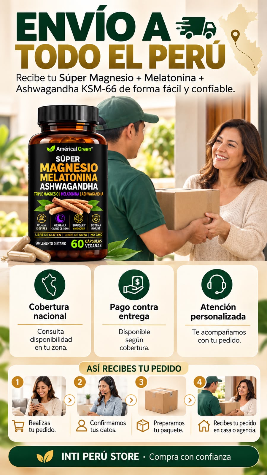 Super Magnesio + Melatonina & Ashwagandha