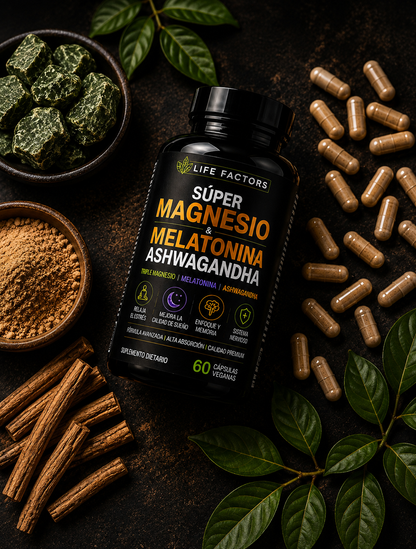 Super Magnesio & Melatonin Ashwagndha
