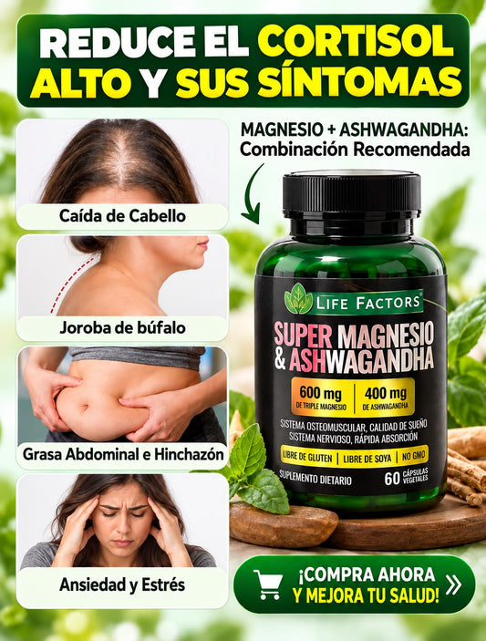 Super Magnesio & Aswagandha ksm-66