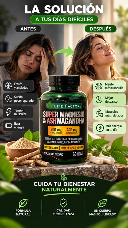 Super Magnesio & Aswagandha ksm-66